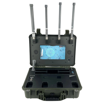 3KM 5KM Detector de drones portátil UAV Radar de detección de drones de vehículos Detección y seguimiento
