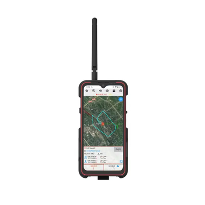 Detector de drones portátil de pantalla de 6 pulgadas 2.4GHz 5.8GHz Desordenador de señales de drones