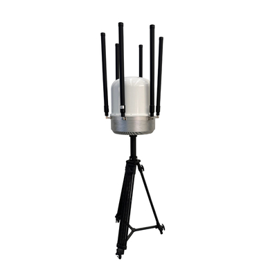 6 Canal 8 Canal 2KM 3KM UAV Drone Jammer fijo para la seguridad del perímetro