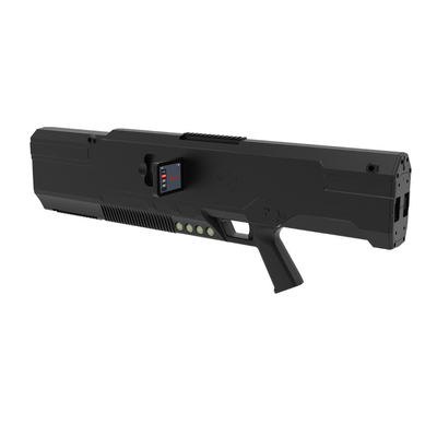 900MHz, 1.5GHz, 2.4GHz, 5.8G 1-1.5KM Drone Jammer Arma anti-drone UAV con pantalla plegable