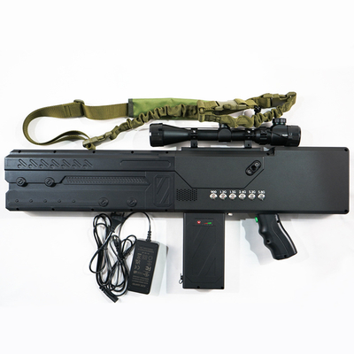 1000m-2000m Sistema anti-drone portátil de 6 bandas 6CH 300W para interferencia de drones portátiles