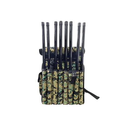 5.8G 2.4G 1.2G 900M 433M 2KM Interruptor de mochila RF Amplificador Anti UAV Enjambres FPV