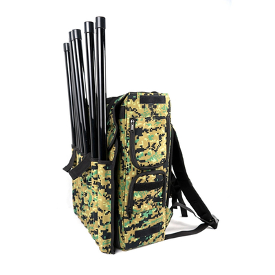 1.5KM 2500M Mochila Drone Jammer FPV RF Amplificador de señal anti UAV GPS interferencia