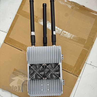 FPV Drone Jammer con 900MHz, 2.4GHz, 5.8GHz Soluciones portátiles y portátiles de dispositivos UAV anti-drones montados en vehículos