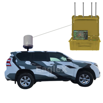 Toyota Prado Vehículo modificado Drone Detección y interferencia 360 espacio aéreo completo
