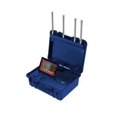 3000m-6000m IP66 Detector de drones portátil de 16 GB Sistema de plataforma de comando de enlace
