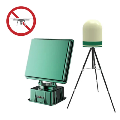 Sistema de detección de radar 360 de todo el tiempo Sistema de drones de contrarreloj UAV FPV Soluciones de defensa