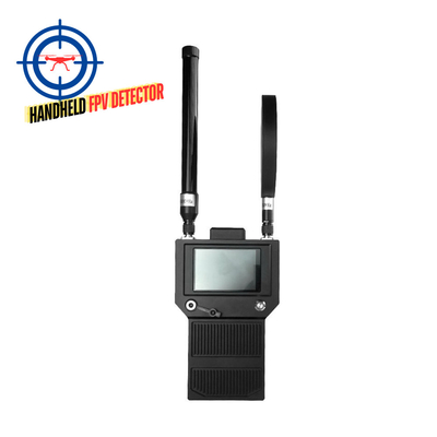 Portable Mini Style 3KM FPV DJI Drone Detector 400M 2.4G 5.2G 5.8G Detección de mano