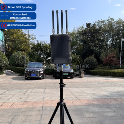 Dispositivo de detección de drones FPV y de suplantación GPS para la seguridad del espacio aéreo