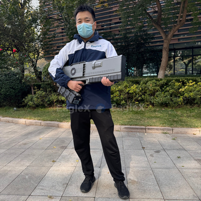 Arma de interferencia de drones portátil con detector de detección de 5 km y distancia de interferencia de 0 a 3 km