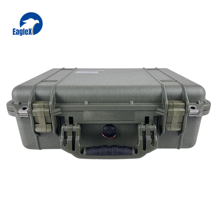 5KM~10KM 360° Espacio aéreo completo IP66 Nivel de protección 900M 1.4G 2.4G 5.2G 5.8GHz 10 horas de operación Detección por detector de drones 1