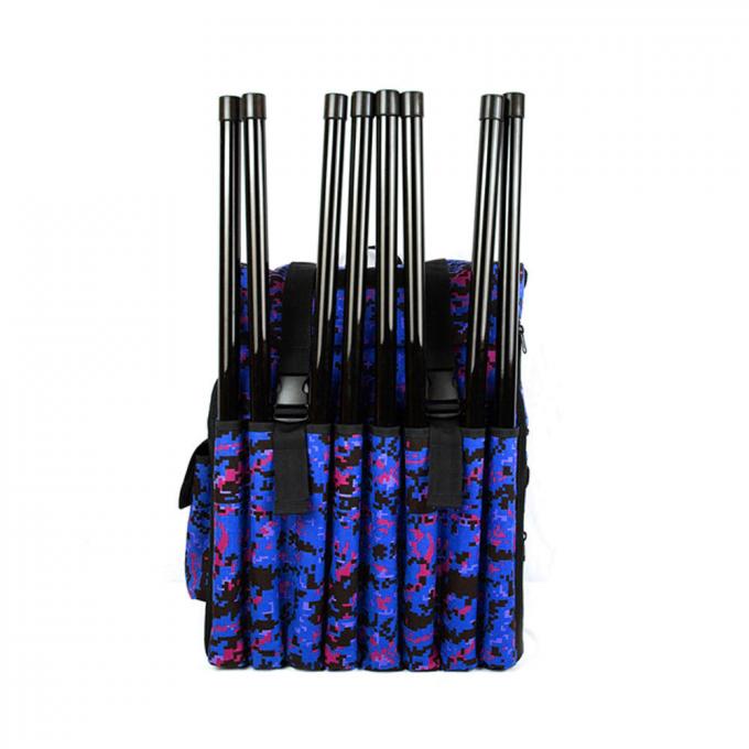 Camuflaje FPV Drone Jammer Mochila de 8 canales RF Drone Jammer Amplificador 1
