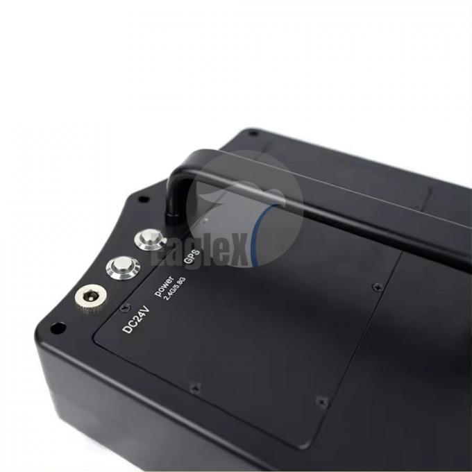 2.4G 5.8G GPS DJI Drone Jammer Escudo anti-drone Detección de señales de drones 0