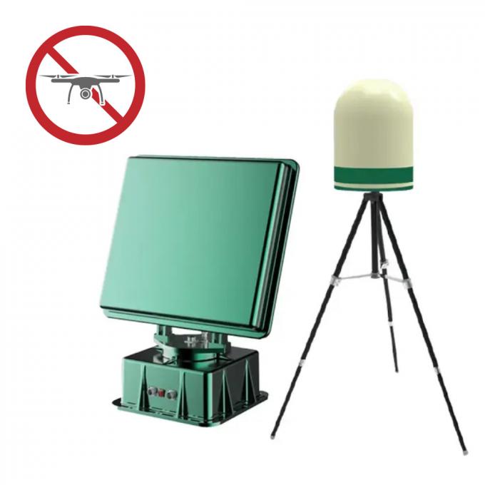 Sistema de detección de radar 360 de todo el tiempo Sistema de drones de contrarreloj UAV FPV Soluciones de defensa 0