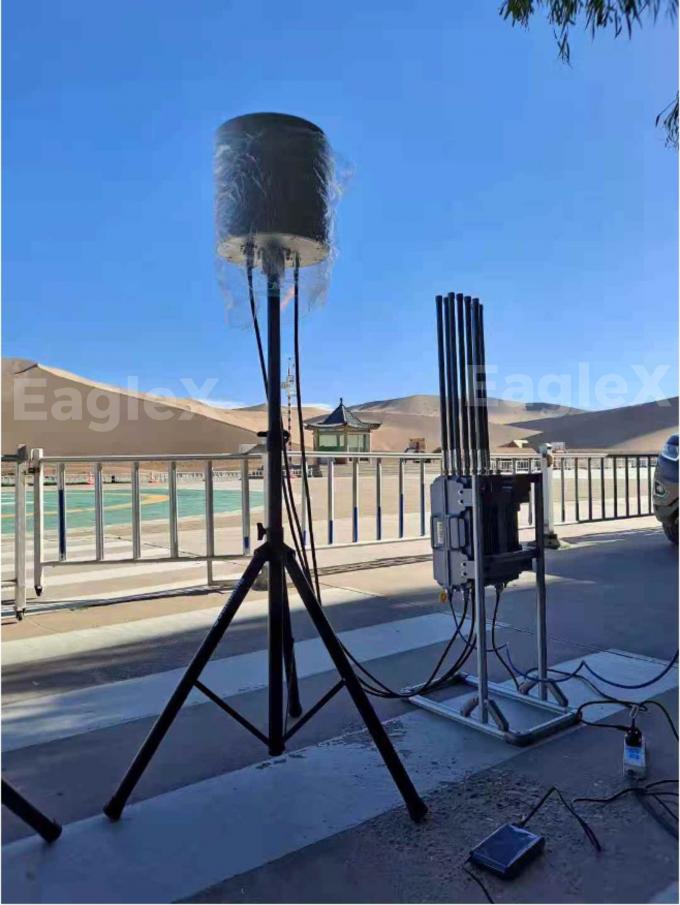 Sistema de detección de interferencias de drones fijos al aire libre Soluciones de UAS anti-drones 1
