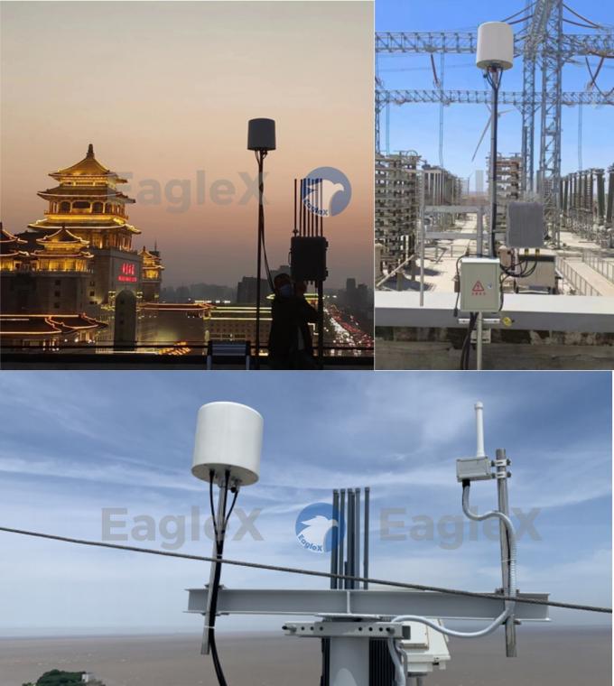 5000m 5KM Distancia DJI FPV Detector de drones fijo Detección 360° Cobertura 400-6000MHz 1